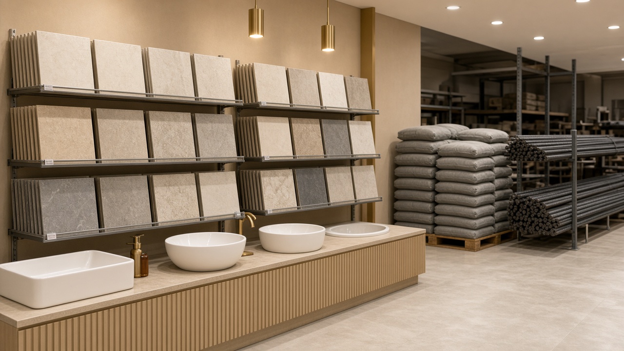 Building materials and sanitaryware supply from RB Brother Infratech in Lucknow